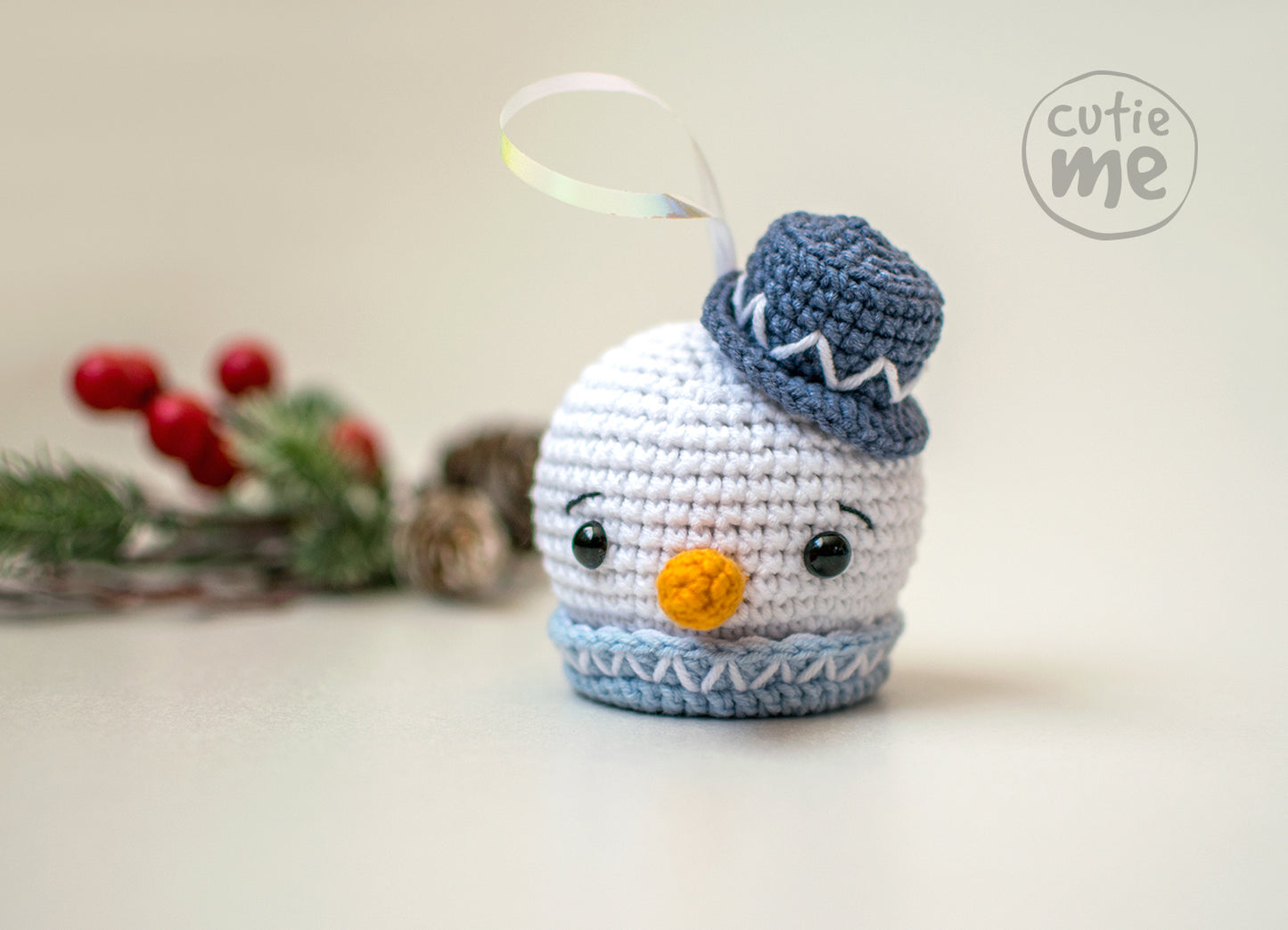 Christmas Balls Set amigurumi crochet toy pattern pdf