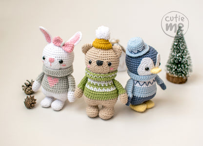 Lapi the Bunny amigurumi crochet toy pattern pdf