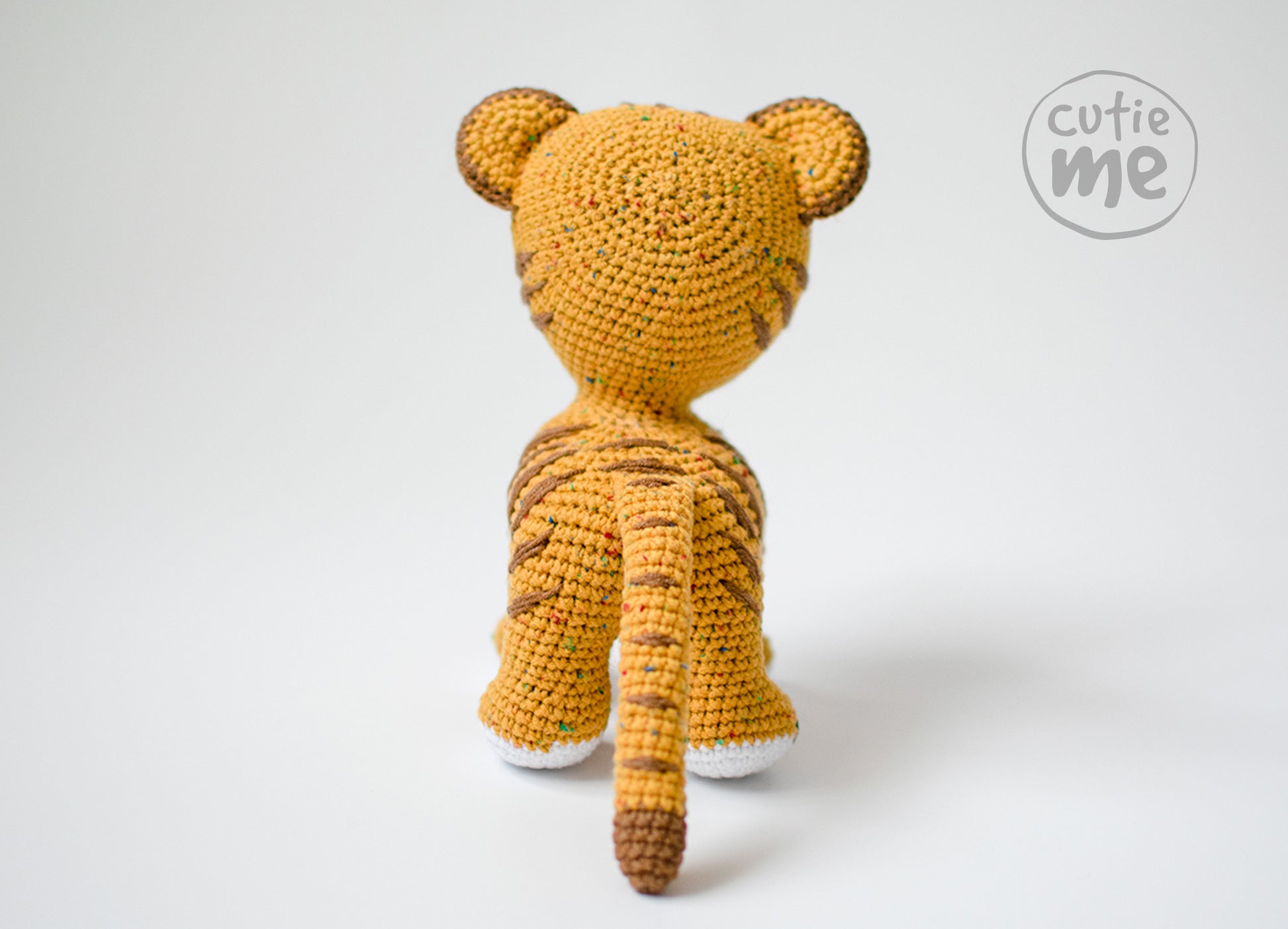 Rocky The Tiger amigurumi crochet toy pattern pdf