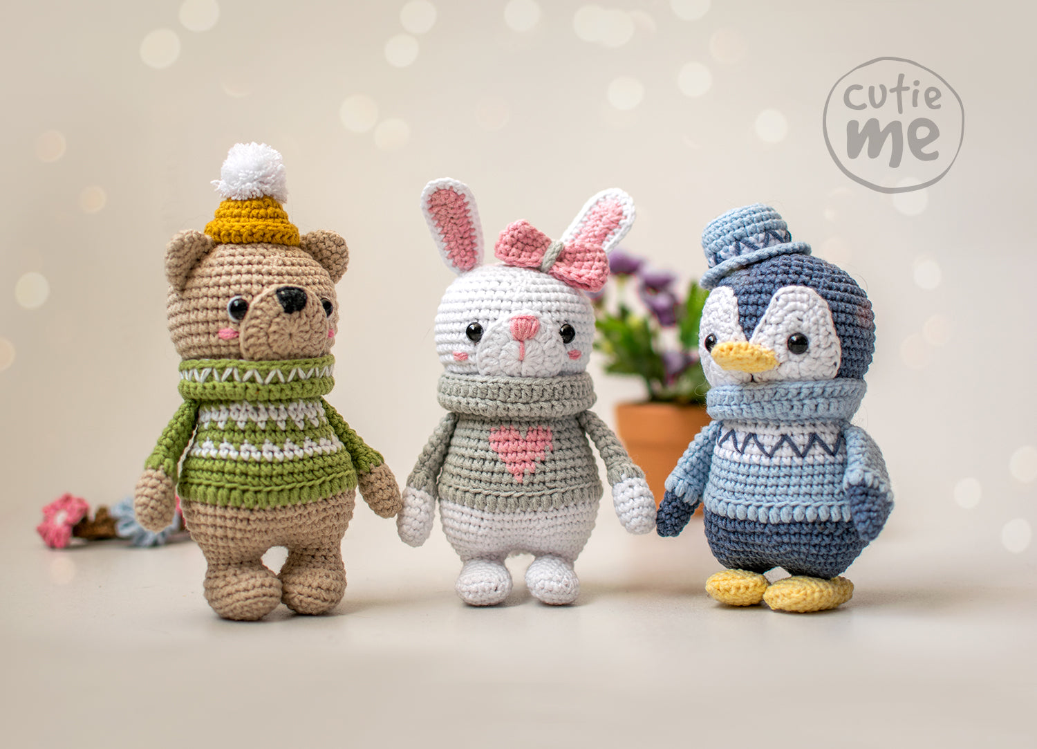 Lapi the Bunny amigurumi crochet toy pattern pdf