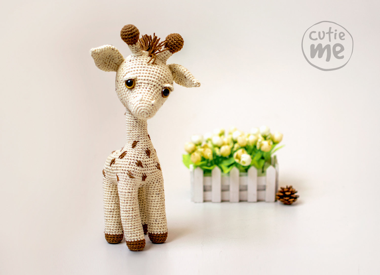 Giraffe Baton amigurumi crochet toy pattern pdf