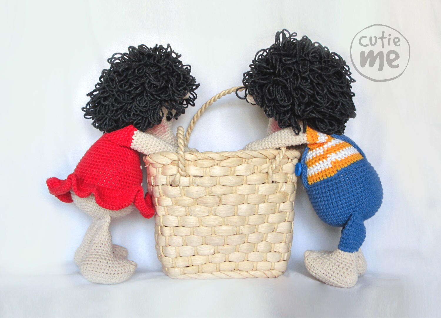 Bob & Lola the Hedgehogs amigurumi crochet toy pattern pdf