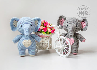 Melman the Elephant amigurumi crochet toy pattern pdf