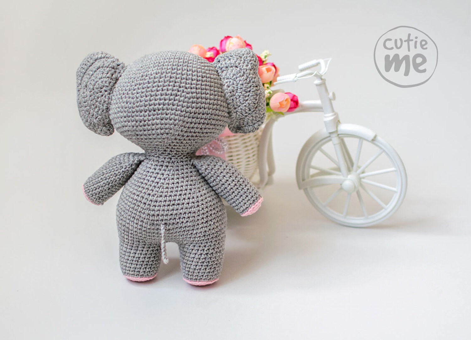 Melman the Elephant amigurumi crochet toy pattern pdf