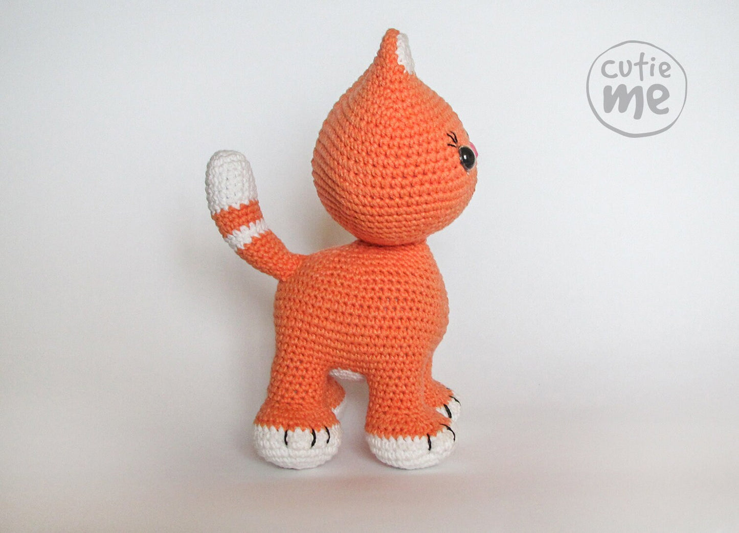 Mia the Cat amigurumi crochet toy pattern pdf