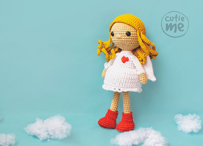 Little Angel amigurumi crochet toy pattern pdf