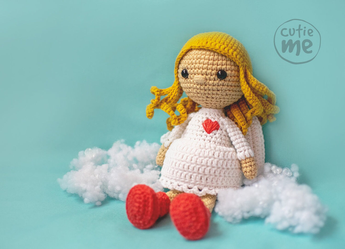 Little Angel amigurumi crochet toy pattern pdf