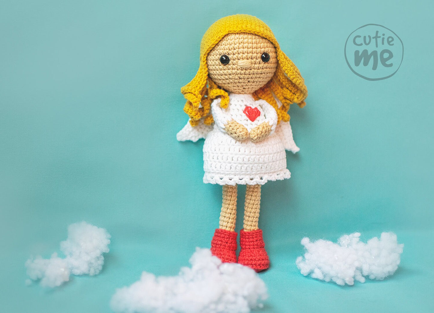 Christmas Elf and Angel amigurumi crochet toy pattern pdf