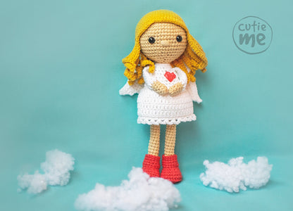 Christmas Elf and Angel amigurumi crochet toy pattern pdf