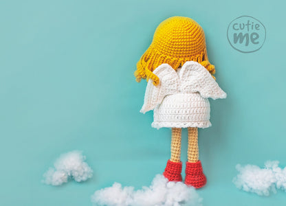 Little Angel amigurumi crochet toy pattern pdf