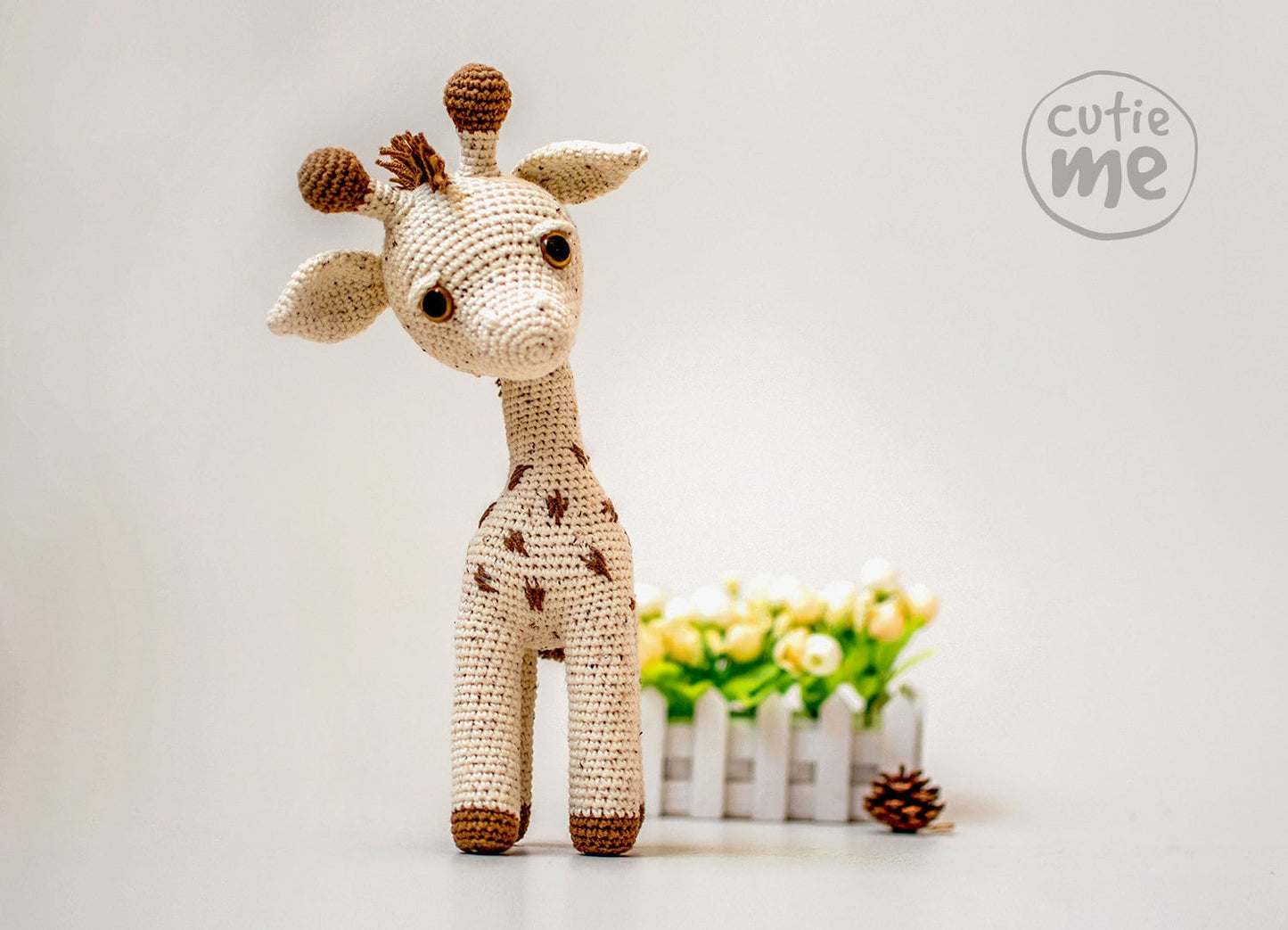 Giraffe Baton amigurumi crochet toy pattern pdf