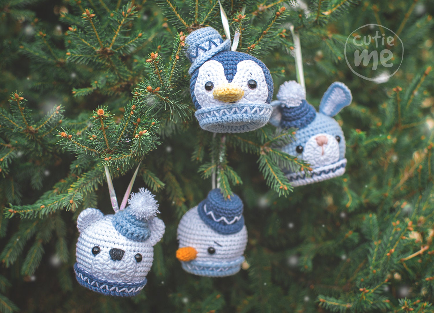 Christmas Balls Set amigurumi crochet toy pattern pdf