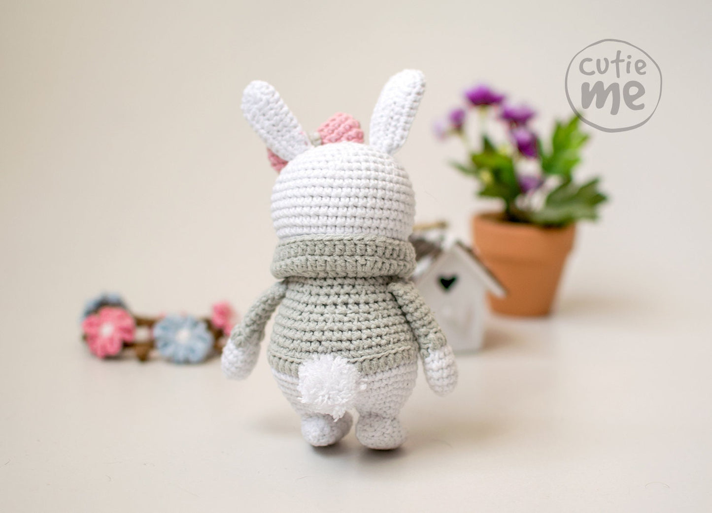 Lapi the Bunny amigurumi crochet toy pattern pdf