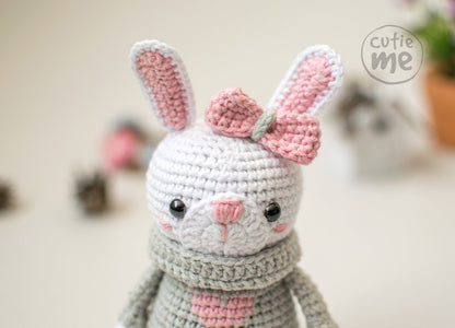 Lapi the Bunny amigurumi crochet toy pattern pdf