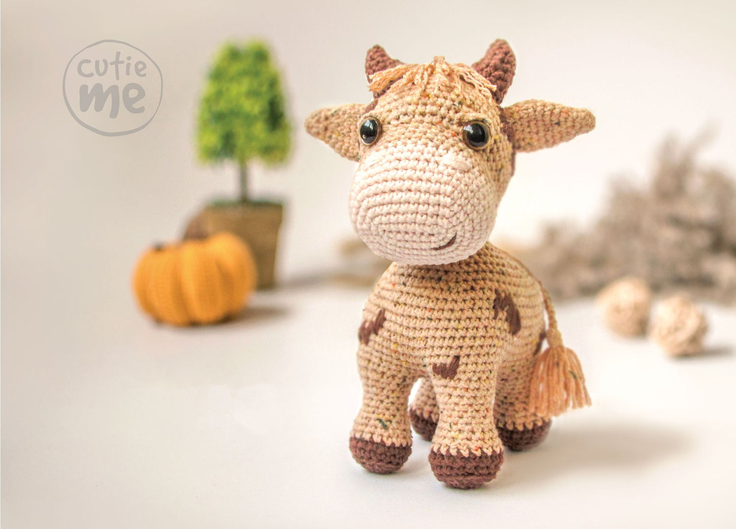 Potap The Bull amigurumi crochet toy pattern pdf