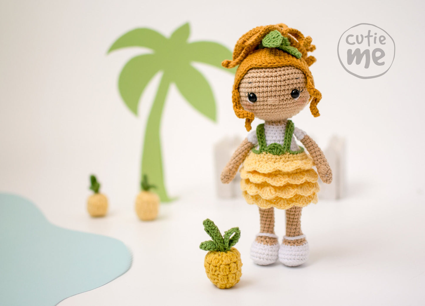 Penny the Doll amigurumi crochet toy pattern pdf