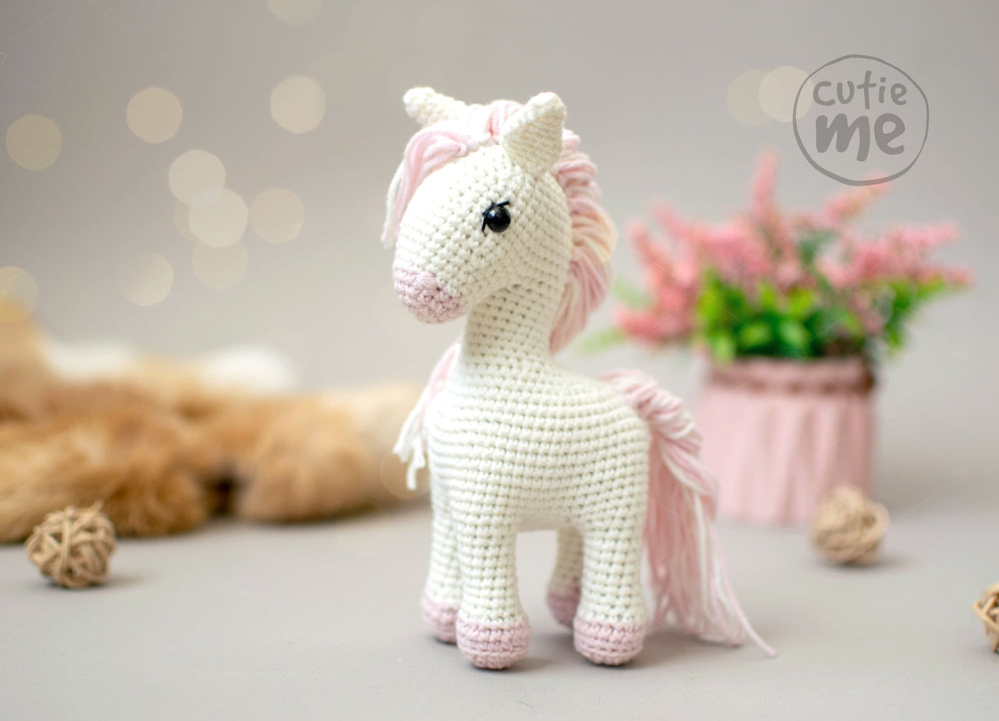 Betty the Horse amigurumi crochet toy pattern pdf