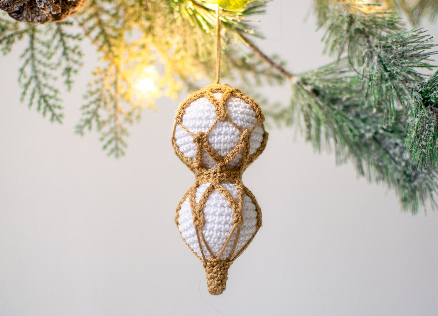 Christmas Ornaments amigurumi crochet toy pattern pdf