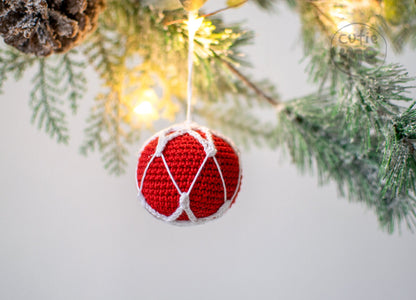 Christmas Ornaments amigurumi crochet toy pattern pdf