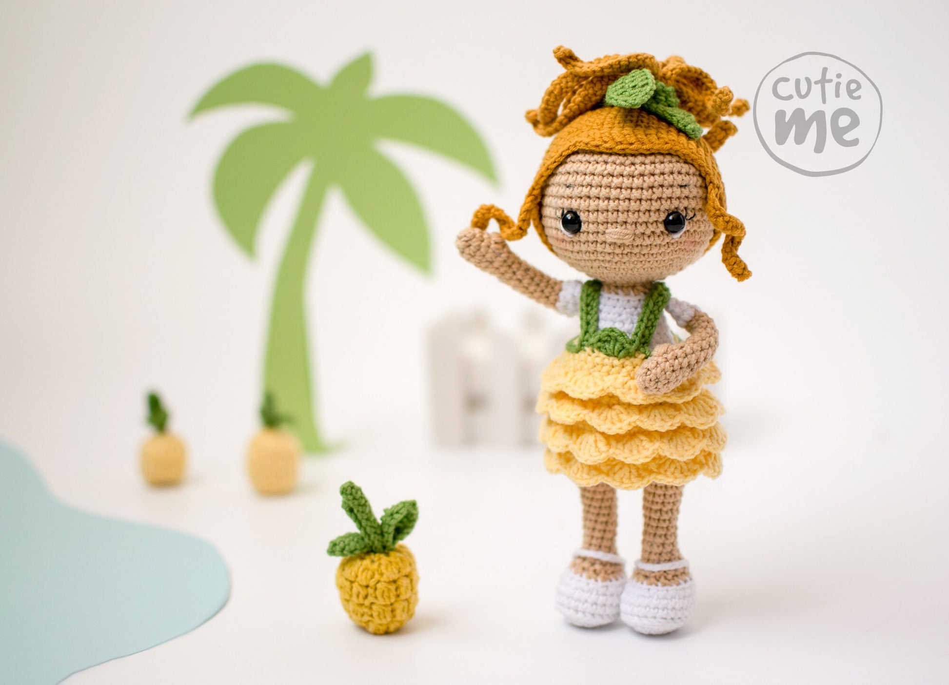 Penny the Doll amigurumi crochet toy pattern pdf