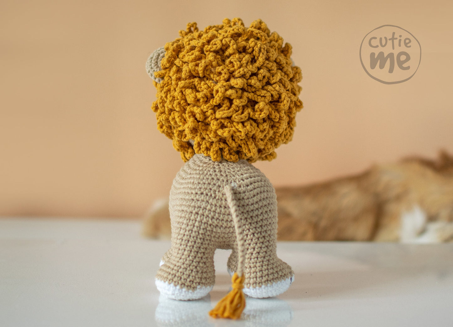 Myron The Lion amigurumi crochet toy pattern pdf